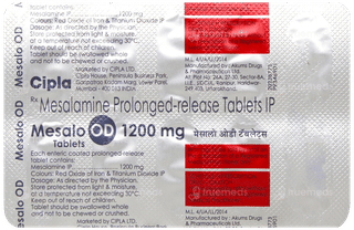 Mesalo Od 1200Mg Tablet Pr 10