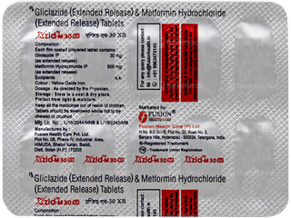 Xzid M 30 Xr Tablet 10