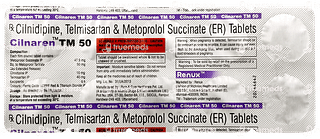 Cilnaren Tm 50 Tablet 10