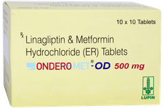 Ondero Met Od 500mg Tablet 10 Ondero Met Od 500mg Tablet 10