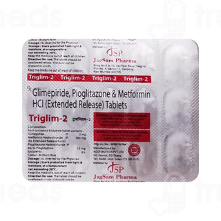 Triglim 2 Tablet 15
