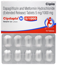 Cipdapla M 5/1000 Tablet 10