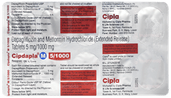 Cipdapla M 5/1000 Tablet 10