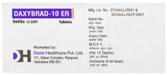Daxybrad 10 Er Tablet 10 Daxybrad 10 Er Tablet 10