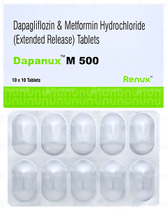 Dapanux M 500 Tablet 10 Dapanux M 500 Tablet 10