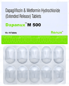 Dapanux M 500 Tablet 10