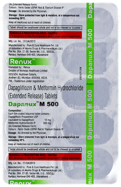 Dapanux M 500 Tablet 10