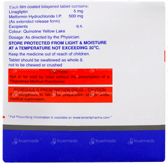 Linaxa M Xr 5/500 Tablet 10