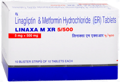 Linaxa M Xr 5/500 Tablet 10