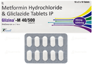 Glizina M 40/500 Tablet 10