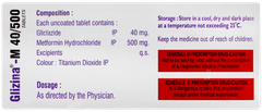 Glizina M 40/500 Tablet 10