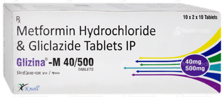 Glizina M 40/500 Tablet 10