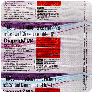 Diapride M4 Tablet 15