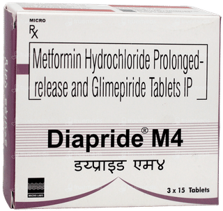 Diapride M4 Tablet 15