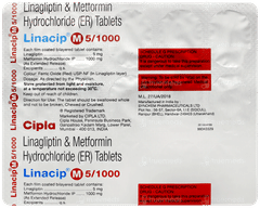 Linacip M 5/1000 Tablet 15