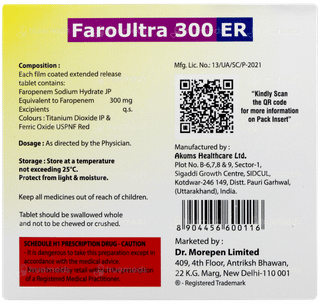 Faroultra 300 Er Tablet 6