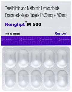 Renglipt M 500 Tablet 10 Renglipt M 500 Tablet 10
