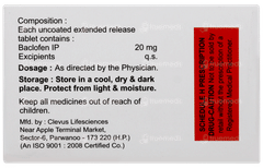 Baclia 20 Er Tablet 10