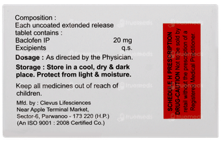 Baclia 20 Er Tablet 10