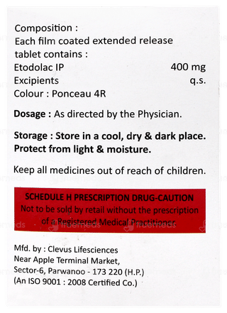 Etodel 400 Er Tablet 10