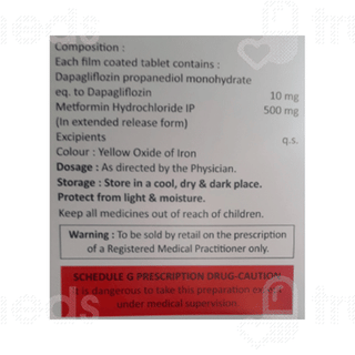 Glyfloz M 10/500 Tablet 10