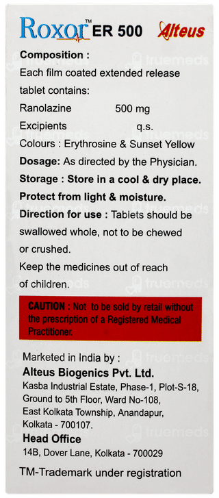 Roxor Er 500 Tablet 15