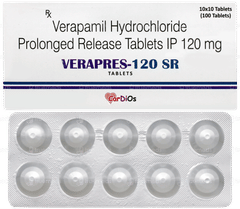 Verapres 120 Sr Tablet 10