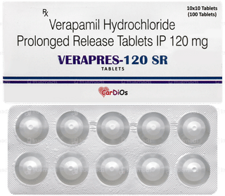 Verapres 120 Sr Tablet 10