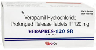 Verapres 120 Sr Tablet 10