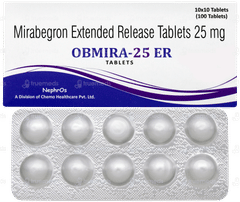 Obmira 25 Er Tablet 10