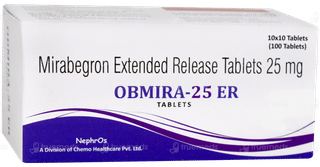 Obmira 25 Er Tablet 10