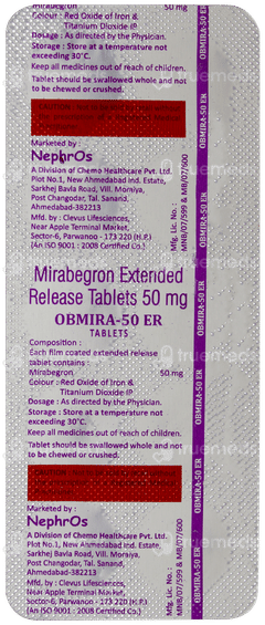 Obmira 50 Er Tablet 10
