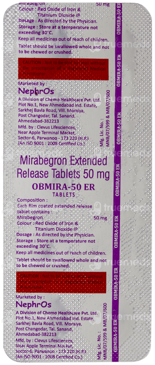 Obmira 50 Er Tablet 10