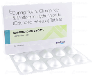 Dapzigard GM 2 Forte Tablet 10