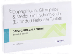 Dapzigard GM 2 Forte Tablet 10
