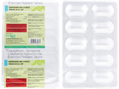 Dapzigard GM 2 Forte Tablet 10