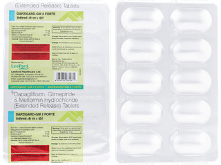 Dapzigard GM 2 Forte Tablet 10