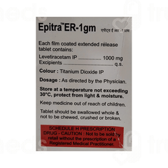 Epitra Er 1gm Tablet 10