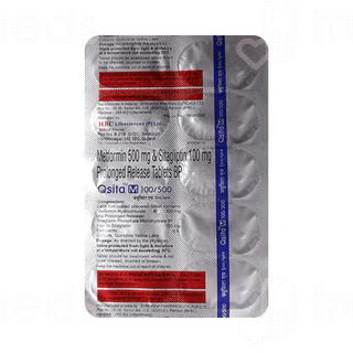 Qsita M 100/500 Tablet 10