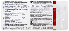 Alphacept M 25 Tablet 10