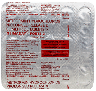 Glimaday Forte 2 Tablet 15