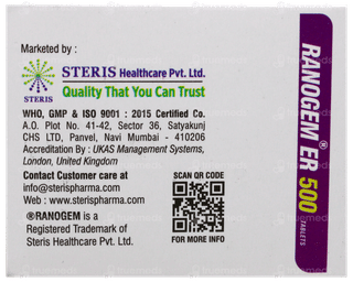 Ranogem Er 500 Tablet 10