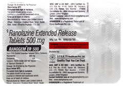 Ranogem Er 500 Tablet 10
