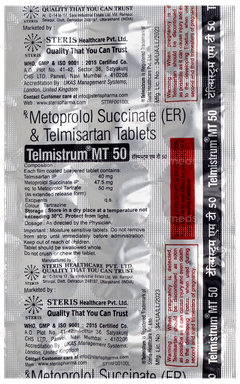 Telmistrum Mt 50 Tablet 15