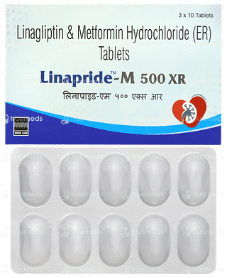 Linapride M 500 Xr Tablet 10