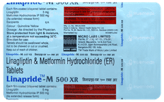 Linapride M 500 Xr Tablet 10