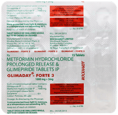 Glimaday Forte 3 Tablet 15