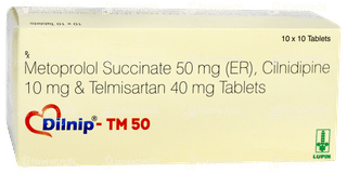Dilnip Tm 50 Tablet 10
