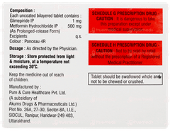 Glynux M 1 Tablet 10 Glynux M 1 Tablet 10