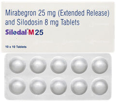 Silodal M 25 Tablet 10